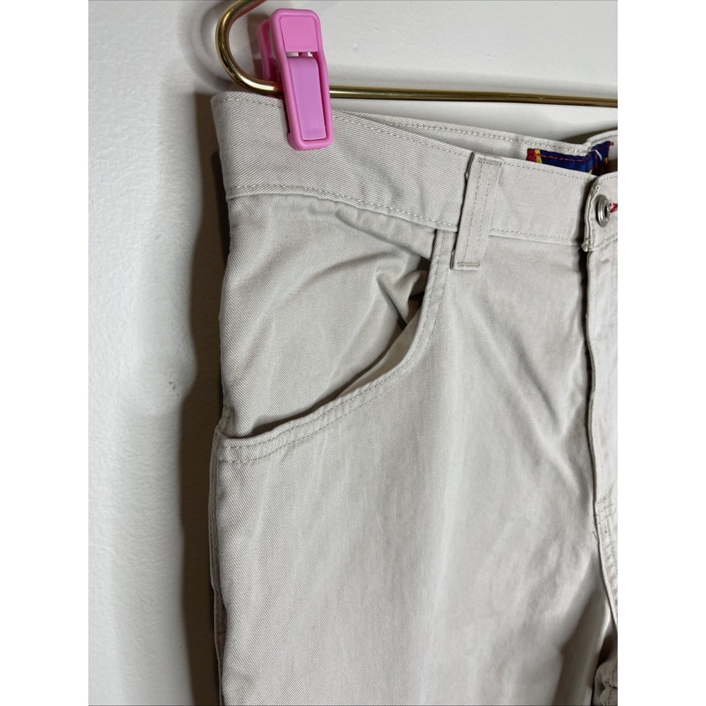 VTG Jnco Jeans Kakhi Wide Leg Cargo Pant Y2K 34W x 32L - Picture 4 of 13
